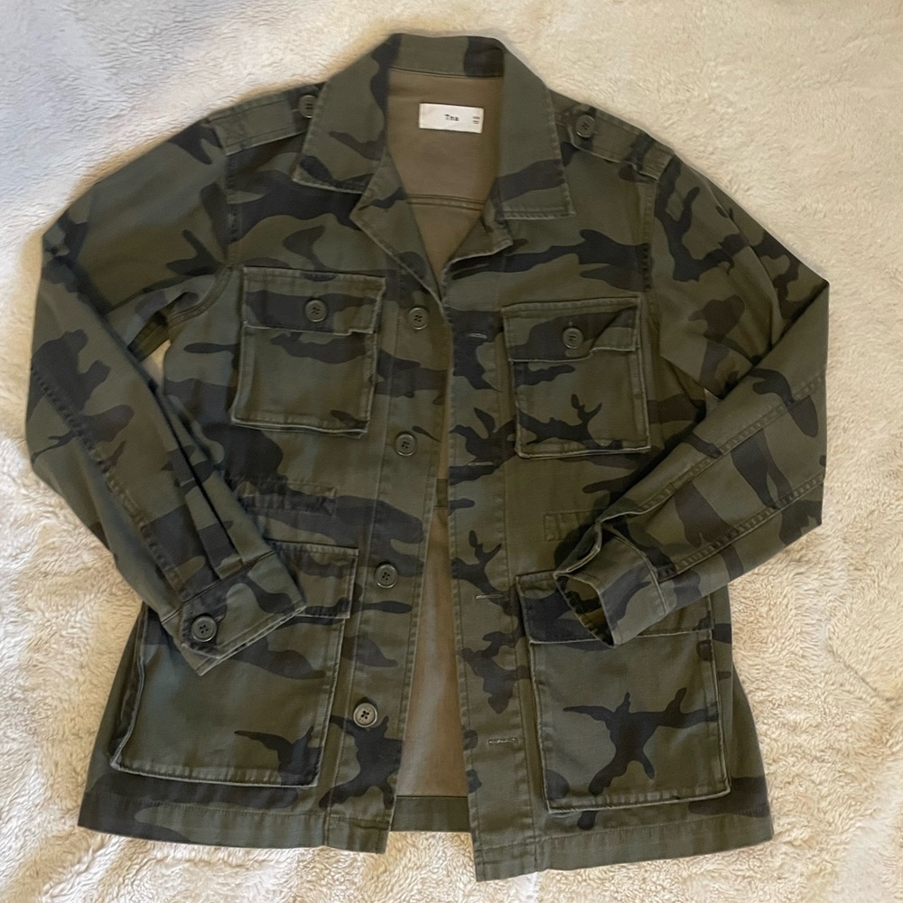 TNA Camo Oversized Jacket